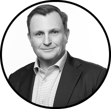 Professional man in business attire