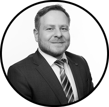 Professional man in formal business attire