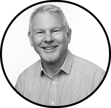 Elderly man in formal shirt portrait